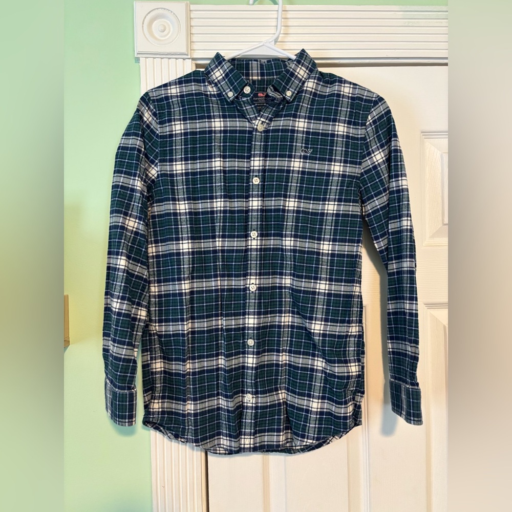 Boys Vineyard Vines Flannel Shirt